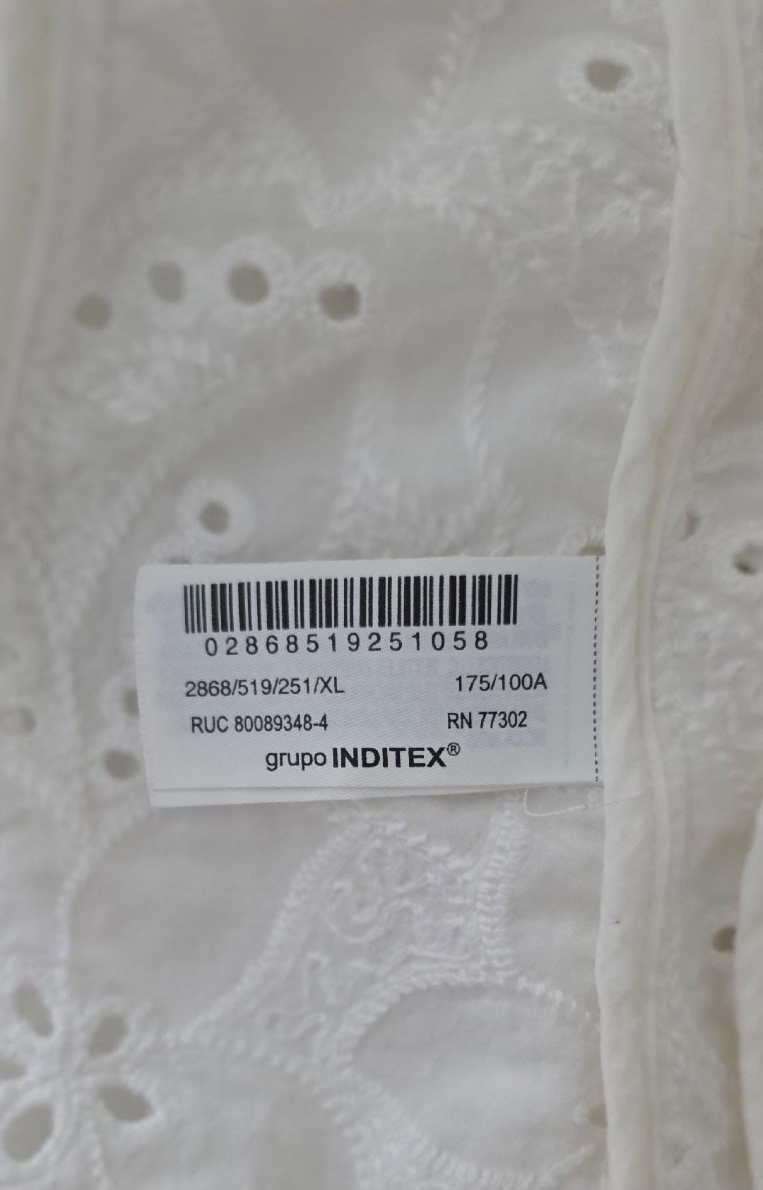 EMBROIDERED EYELET BLAZER - Image 3