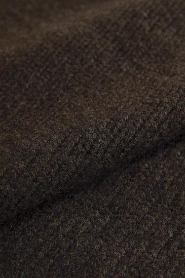 BANDANA CACHEMIRE - Marron foncé de Zara - Image 2