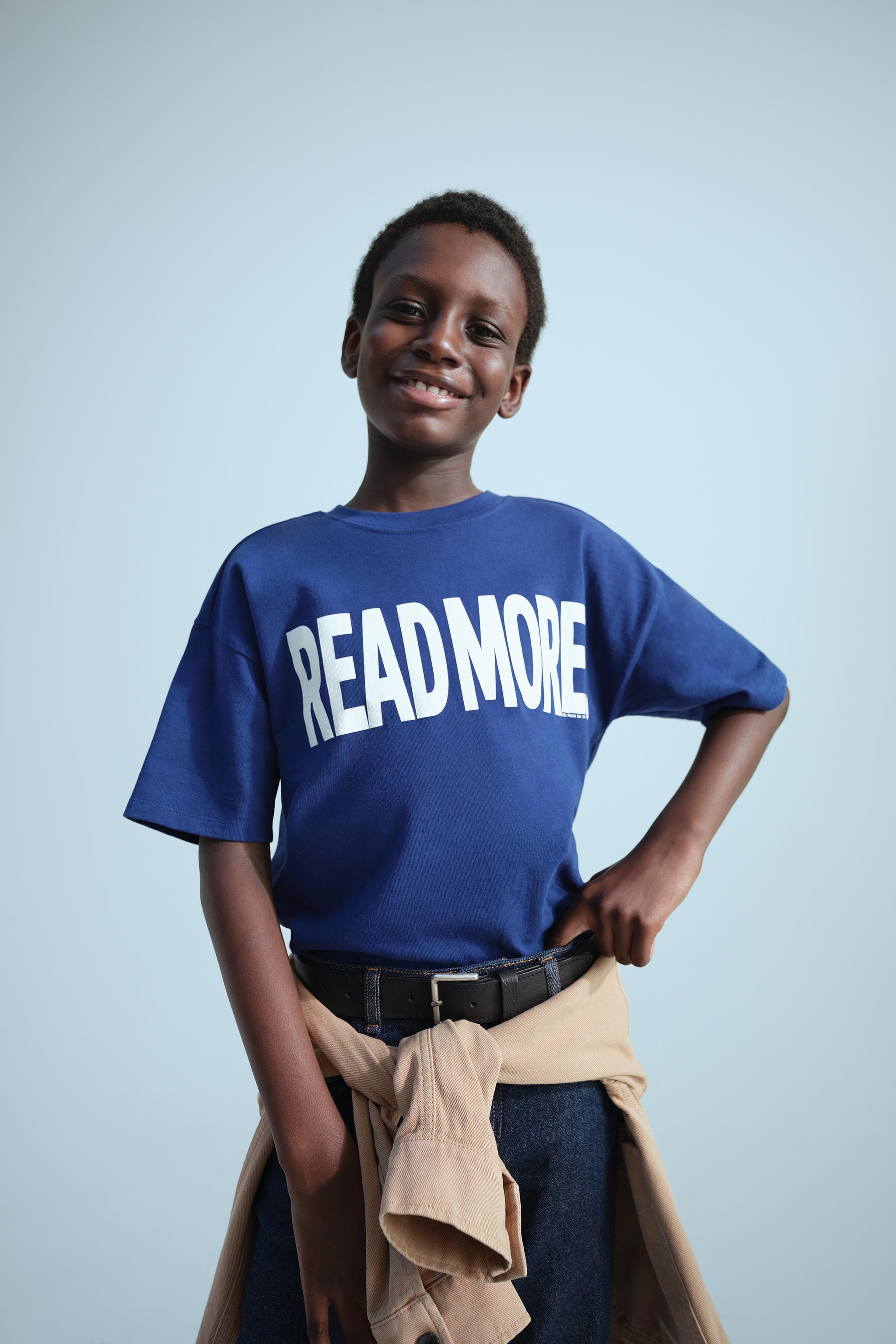 T-SHIRT IMPRIMÉ INSCRIPTION 0FR. PARIS X ZARA
