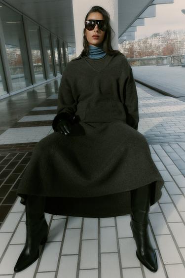 JERSEY PUNTO TACTO SUAVE - Verde vigoré de Zara