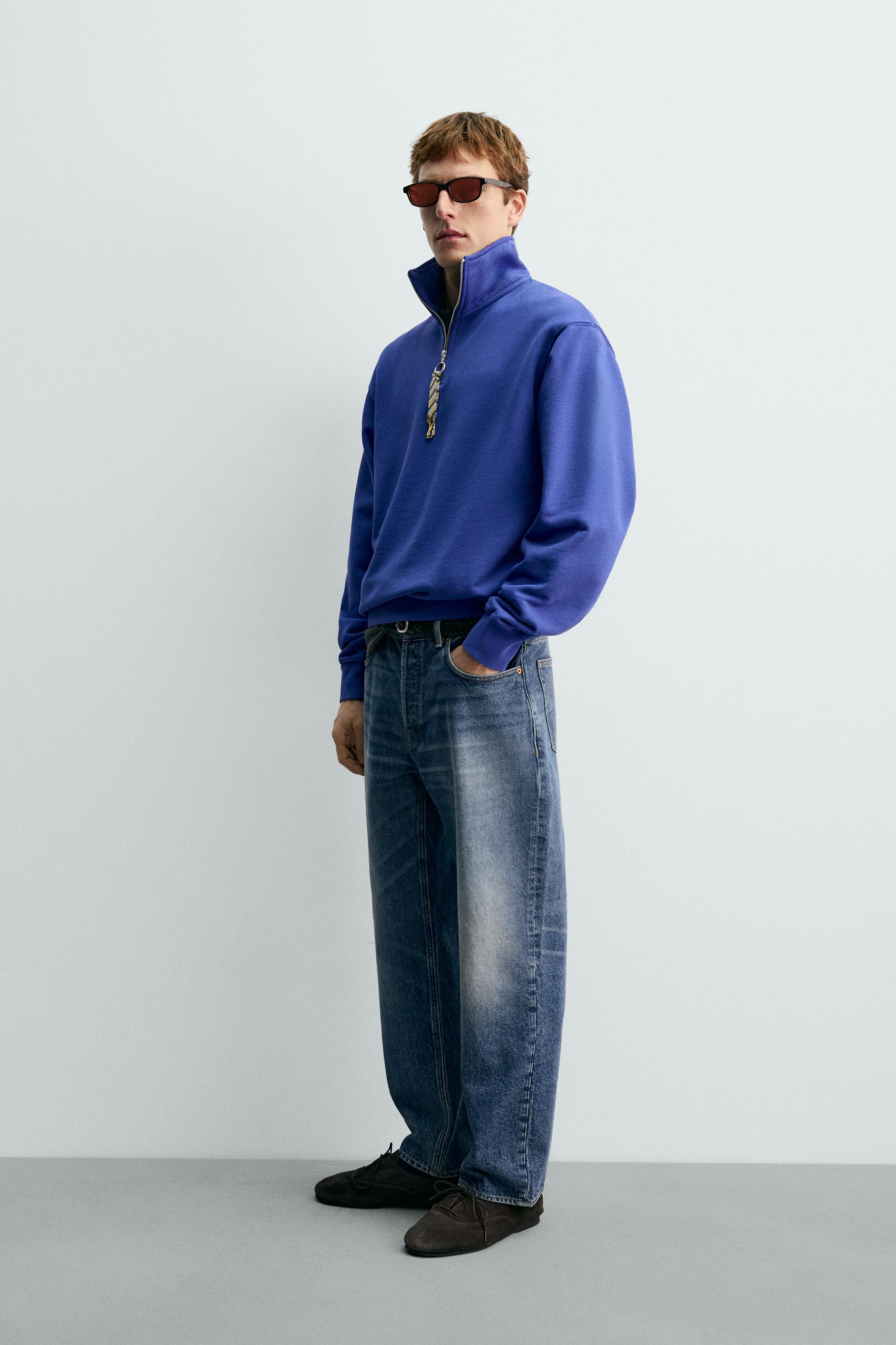 SWEAT COL ZIPPÉ À BANDE AARON LEVINE X ZARA