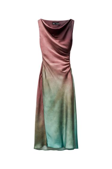 ΦΟΡΕΜΑ ΣΑΤΙΝΕ MIDI TIE DYE