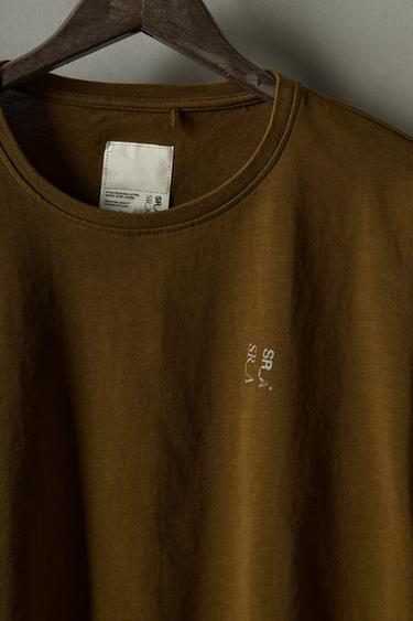 T-SHIRT RELAXED FIT IMPRIMÉ X SR_A - Kaki de Zara - Image 2