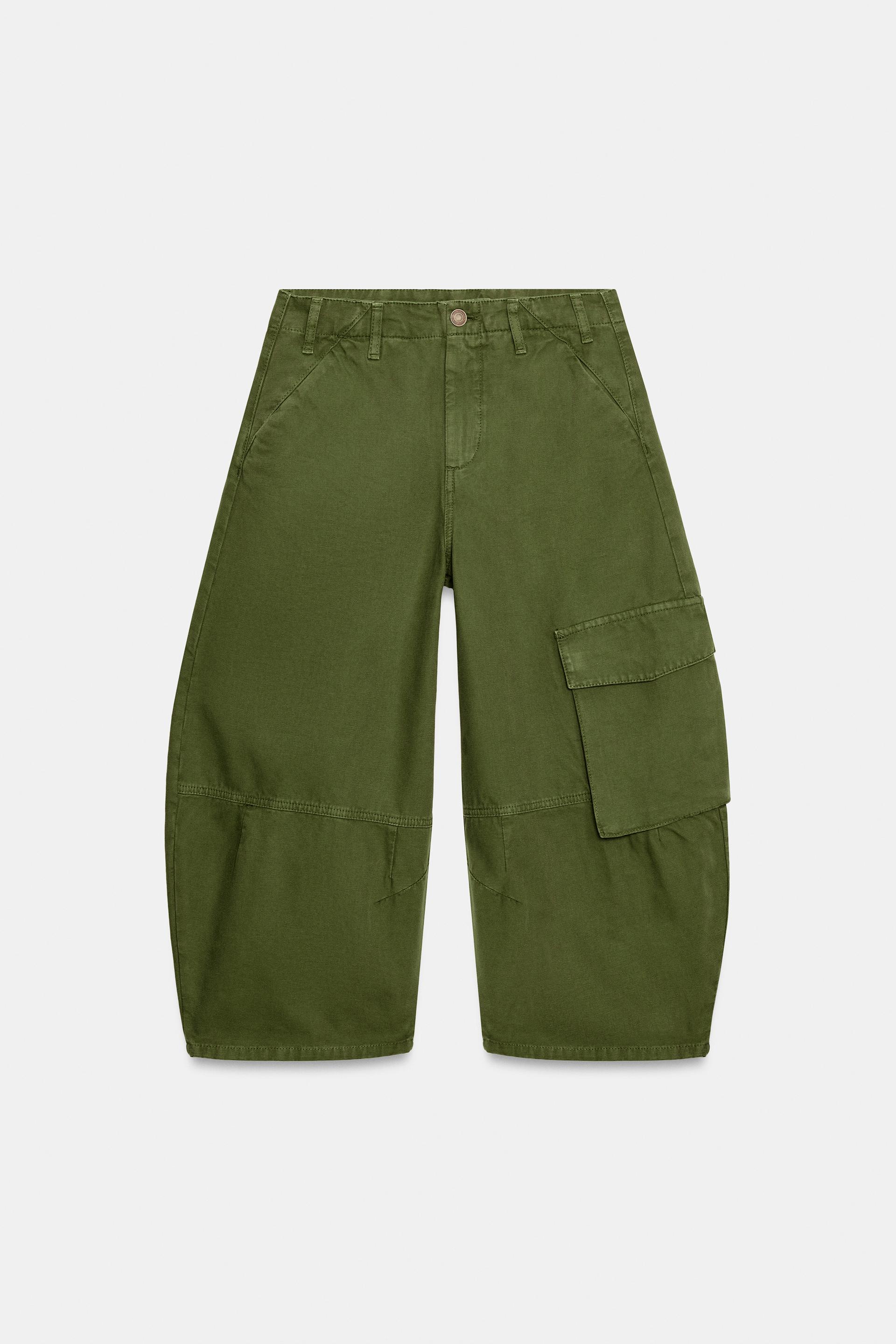 ZW COLLECTION MID-RISE CARGO CAPRI JEANS — صورة 3