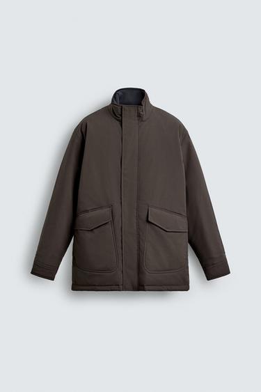 LIMITED EDITION LIGHTWEIGHT PUFFER JACKET - Brown by Zara
