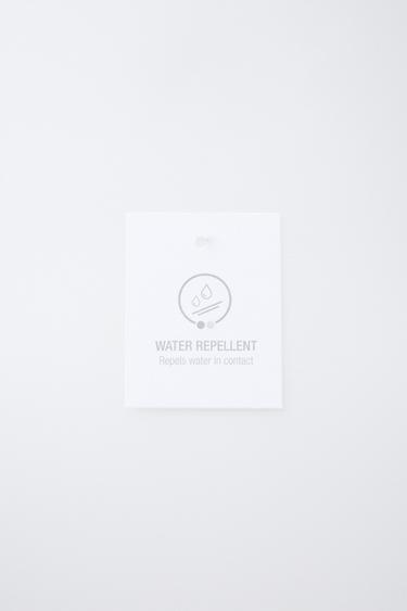 VESTE RÉVERSIBLE ET DÉPERLANTE À CARREAUX BENSIMON ® X ZARA - Bleu marine de Zara - Image 9