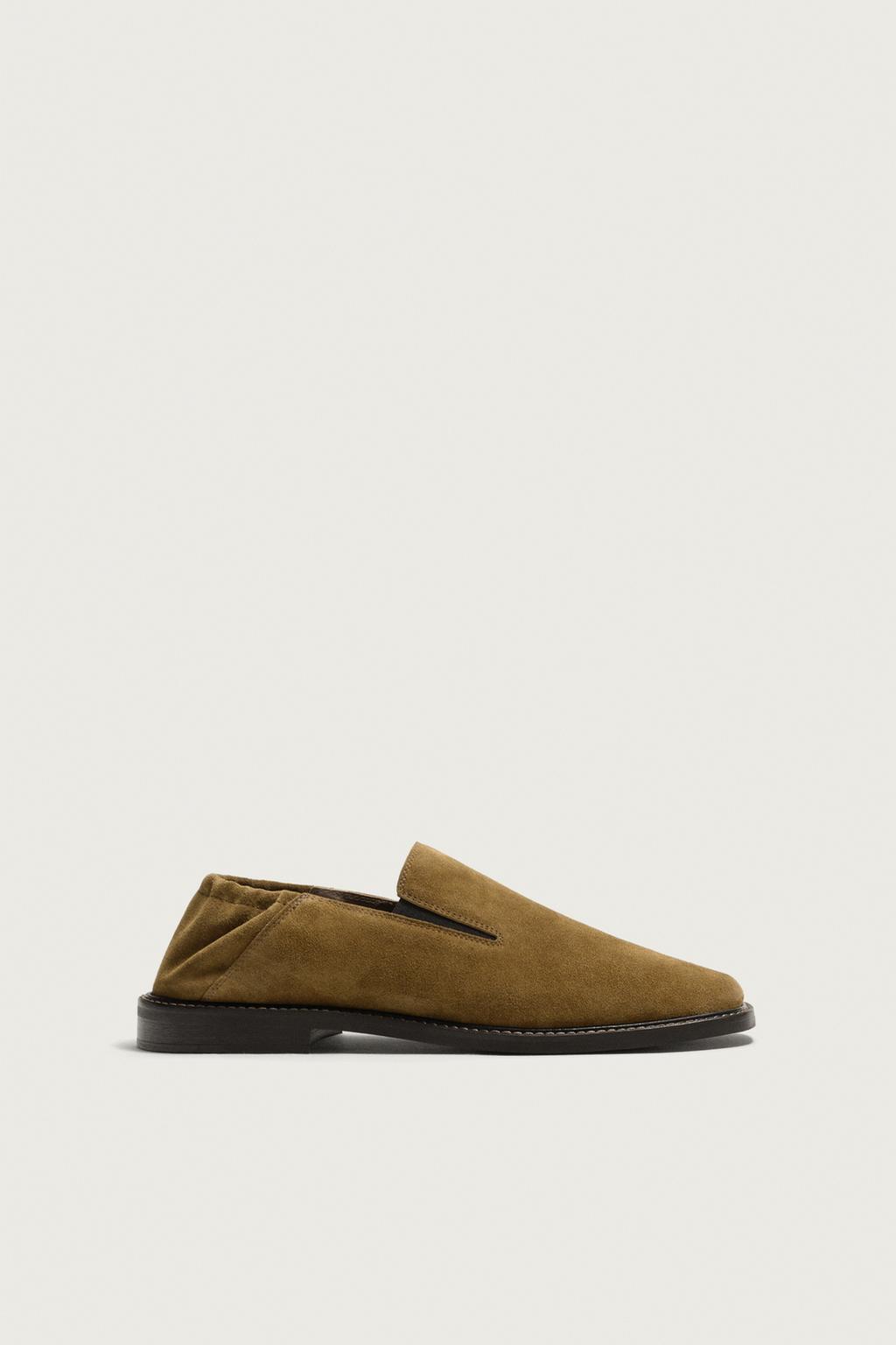 Leather Loafers — Men's