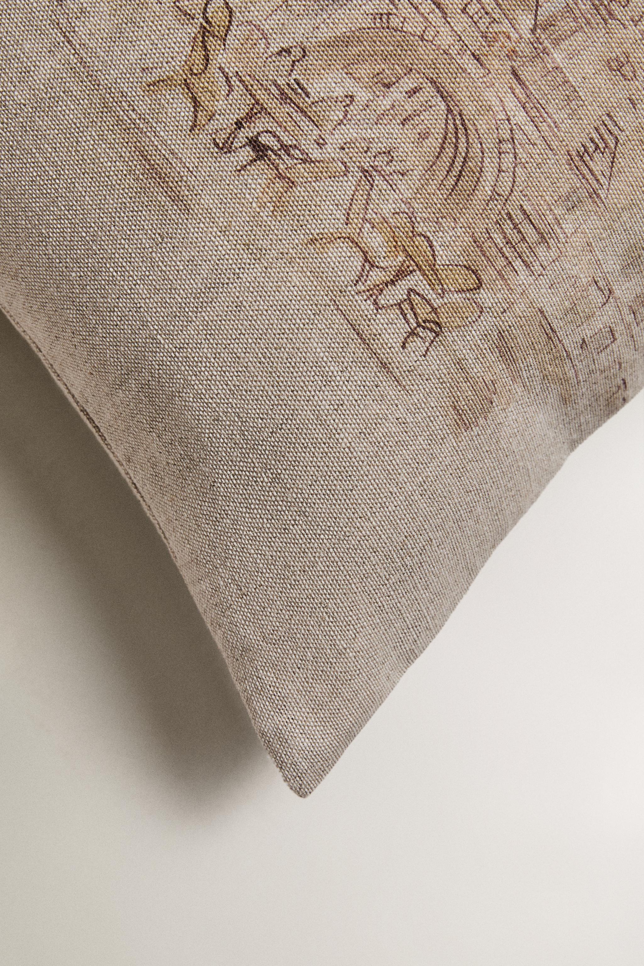 LANDSCAPE PRINT THROW PILLOW COVER