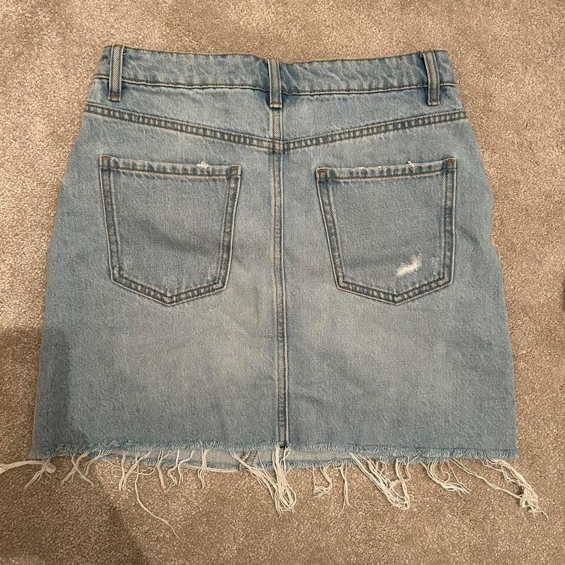 DENIM MINI SKIRT - Image 3