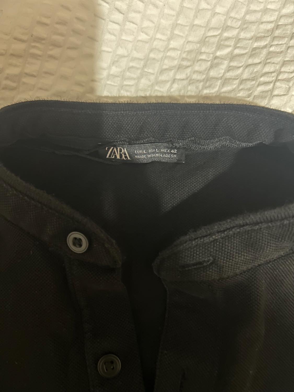 BLACK POLO SHIRT - Image 2