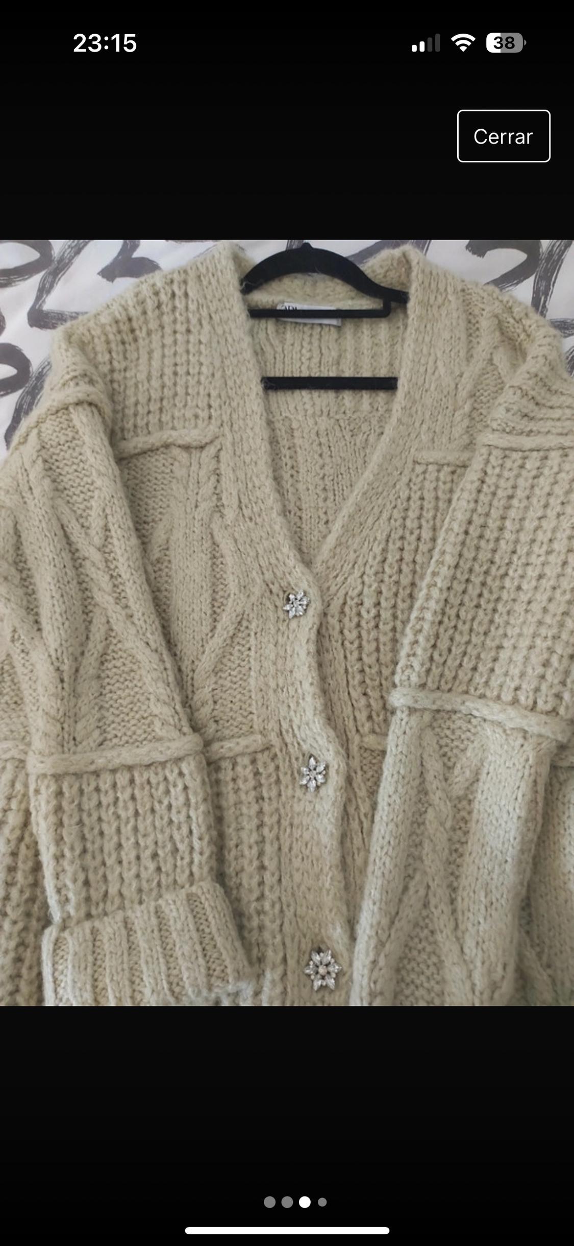 PATCHWORK KNIT CARDIGAN - Image 2