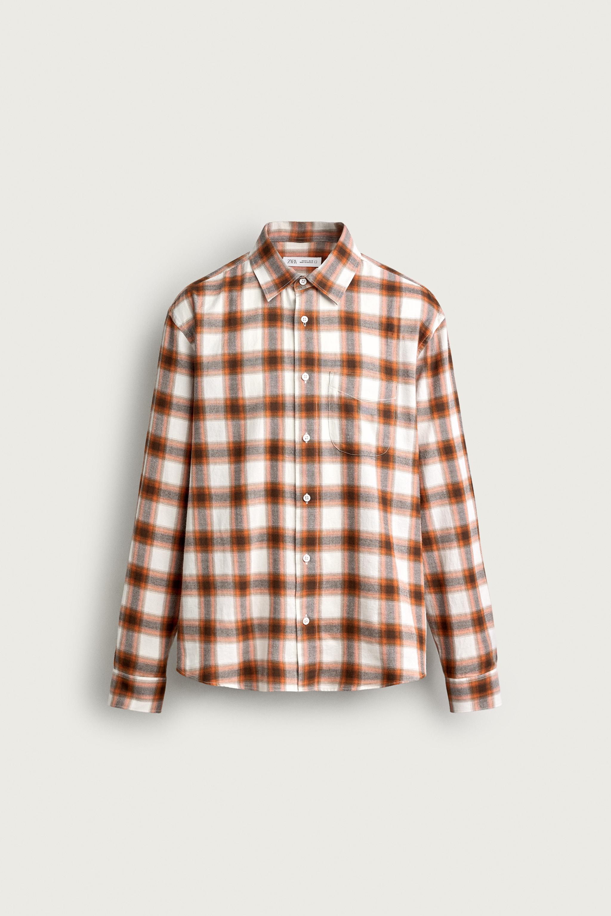 REGULAR FIT PLAID SHIRT