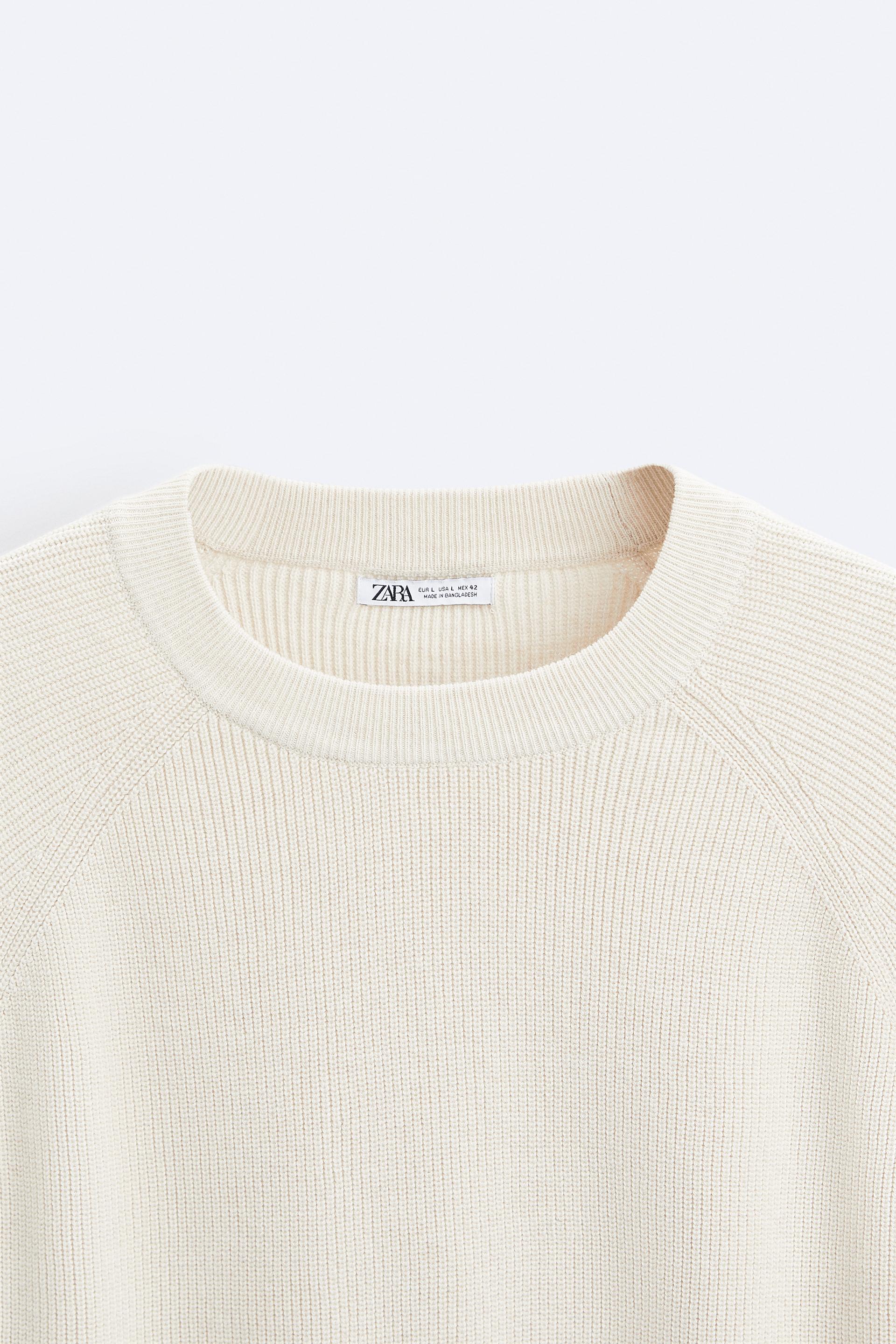 PURL KNIT SWEATER - Mink