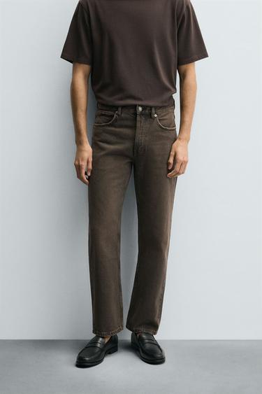 TEXANS STRAIGHT FIT REGULAR - Marró de Zara