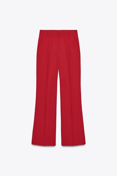 FLARE-HOSE – ZW COLLECTION - Rot von Zara - Bild 0