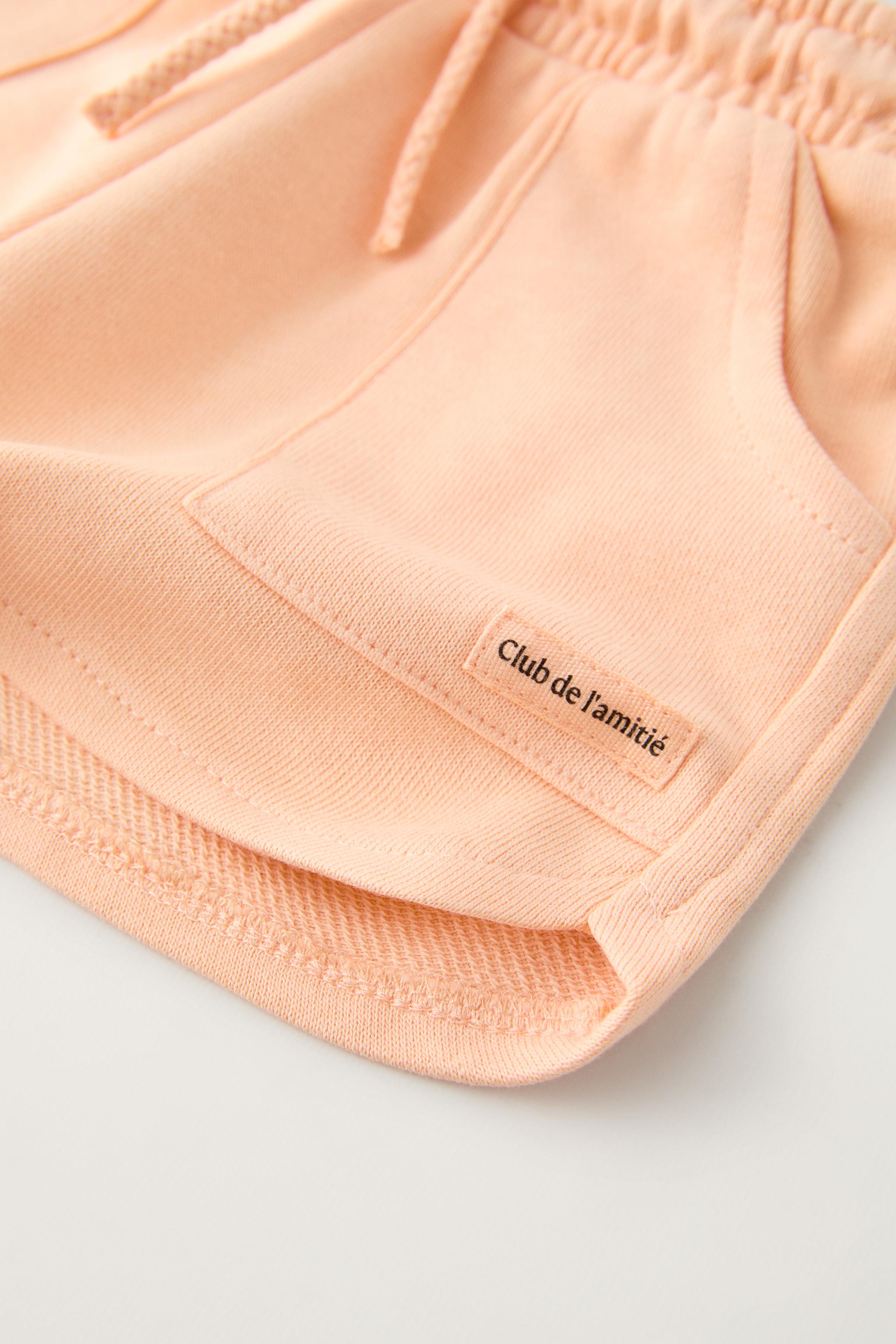 POCKET PLUSH SHORTS - Tangerine | ZARA United States