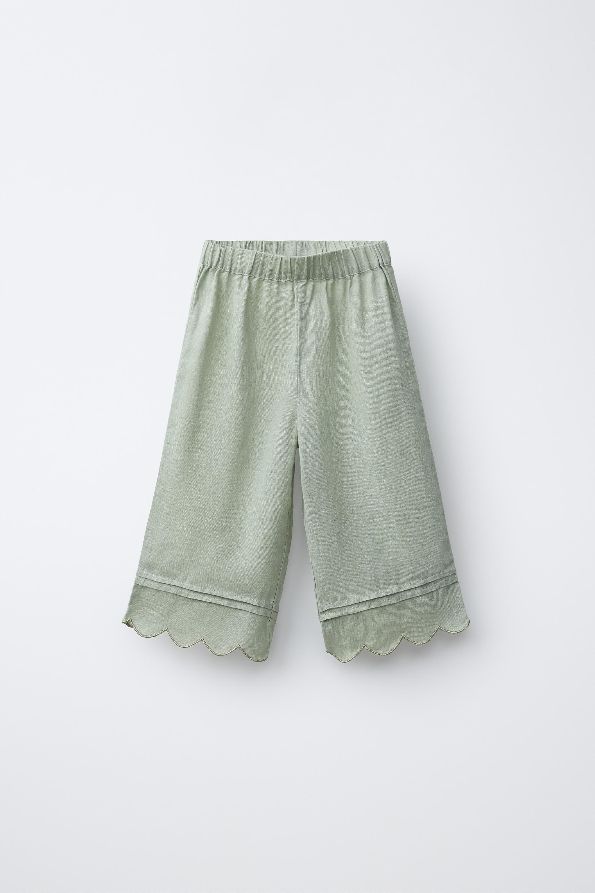 JUPE-CULOTTE 100% LIN