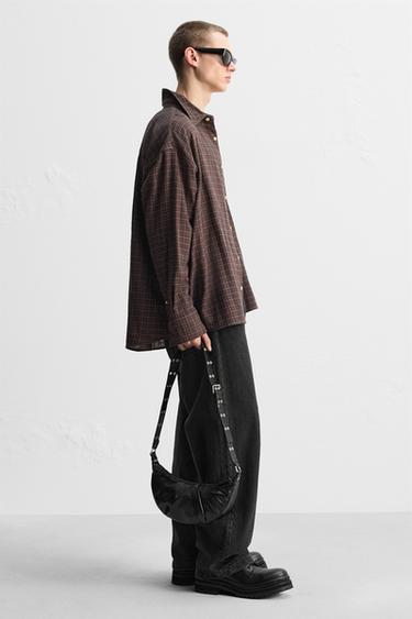 SAC BANDOULIÈRE OVALE - Noir de Zara - Image 1