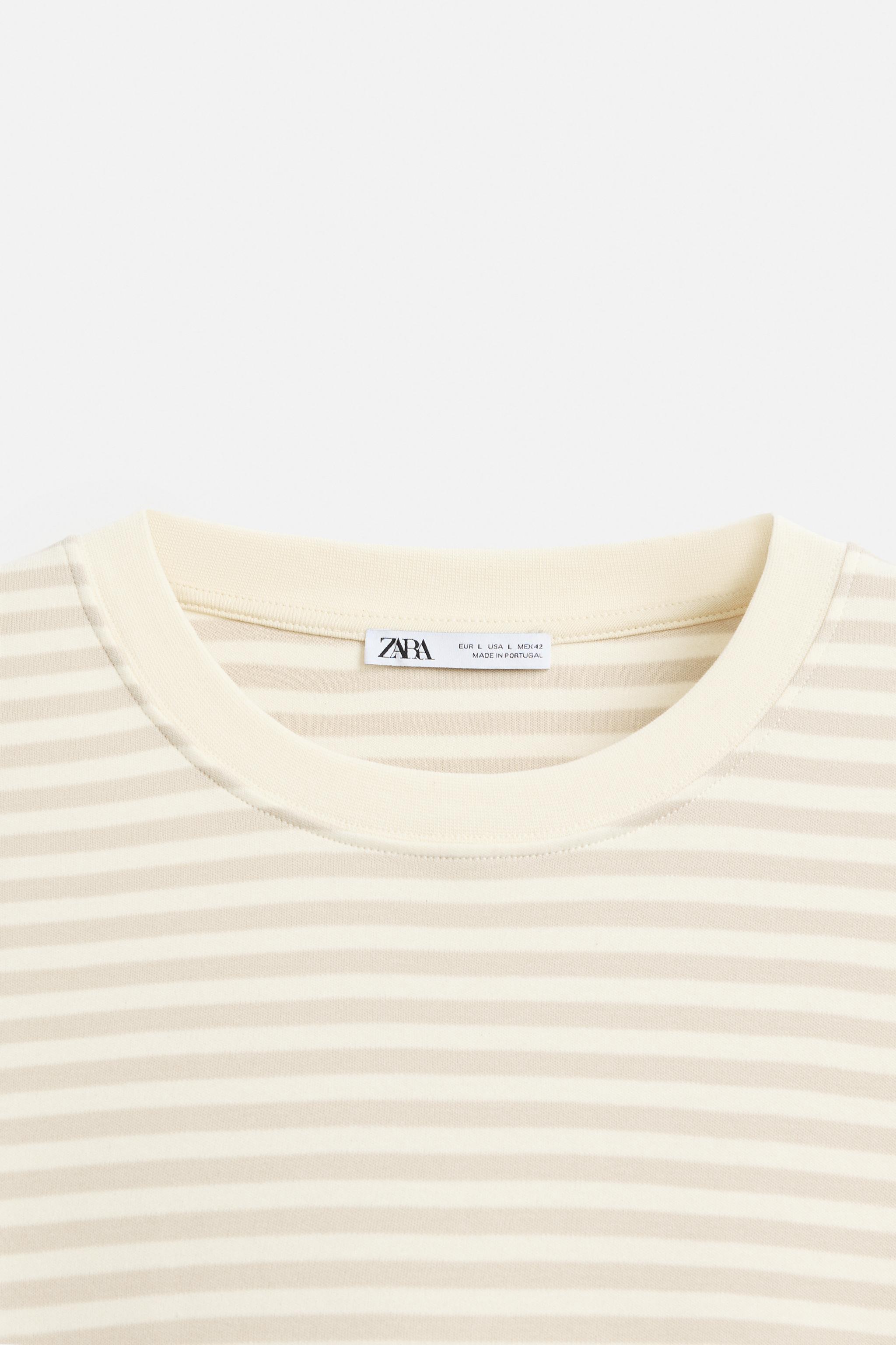 ★ドイツ発*ZARA*新作*ニットTシャツ/STRIPE-ECRU★ ☆ドイツ発*ZARA*新作*クロシェニット半袖シャツ/STRIPE☆ (ZARA
