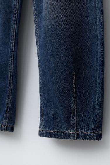 JEAN RELAXED BALLON - Bleu de Zara - Image 3