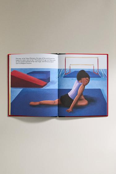 LIVRE POUR ENFANTS. SIMONE BILES (ANGLAIS) - Multicolore de Zara - Image 2