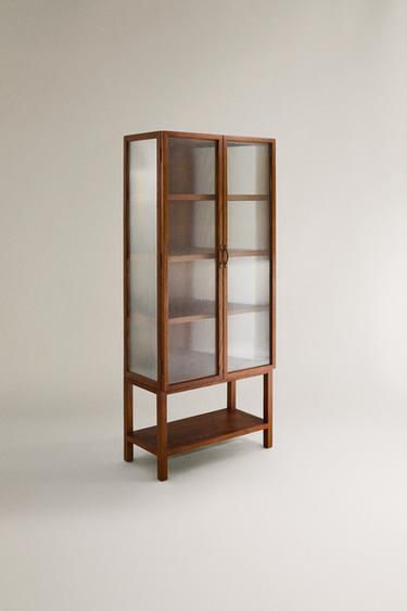 BUFFET BOIS DE FRÊNE PORTES VERRE - Marron de Zara - Image 1