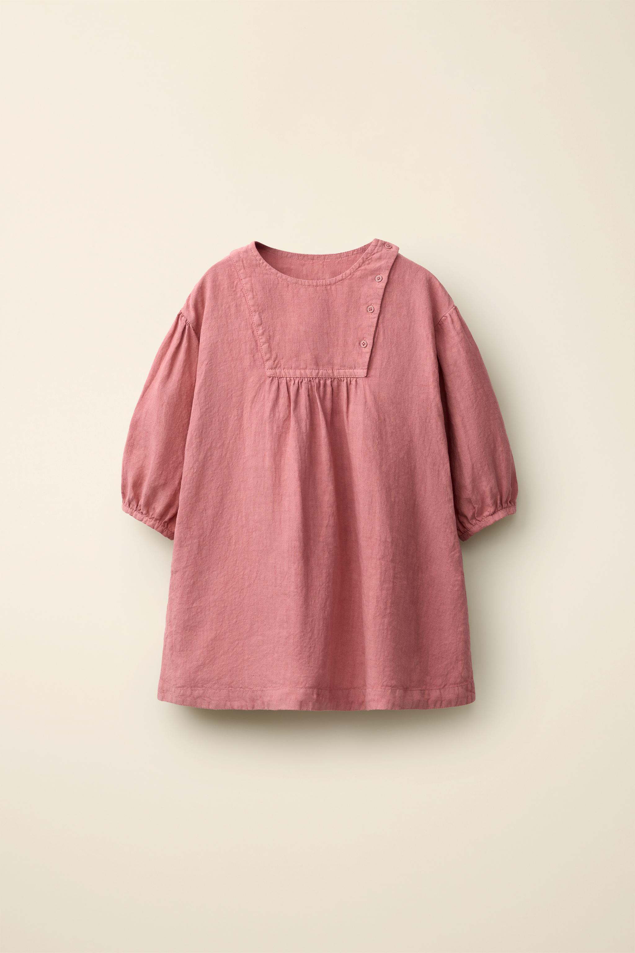 100% LINEN DRESS CREATED BY CARAMEL LONDON X ZARA