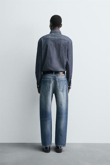 JEAN STRAIGHT ANKLE FIT - Bleu moyen de Zara - Image 2