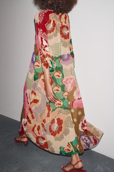 ZW COLLECTION FLORAL DRESS - Printed by Zara - Image 2