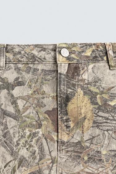 ABSTRACT PRINT CARPENTER TROUSERS - Printed by Zara - Image 8