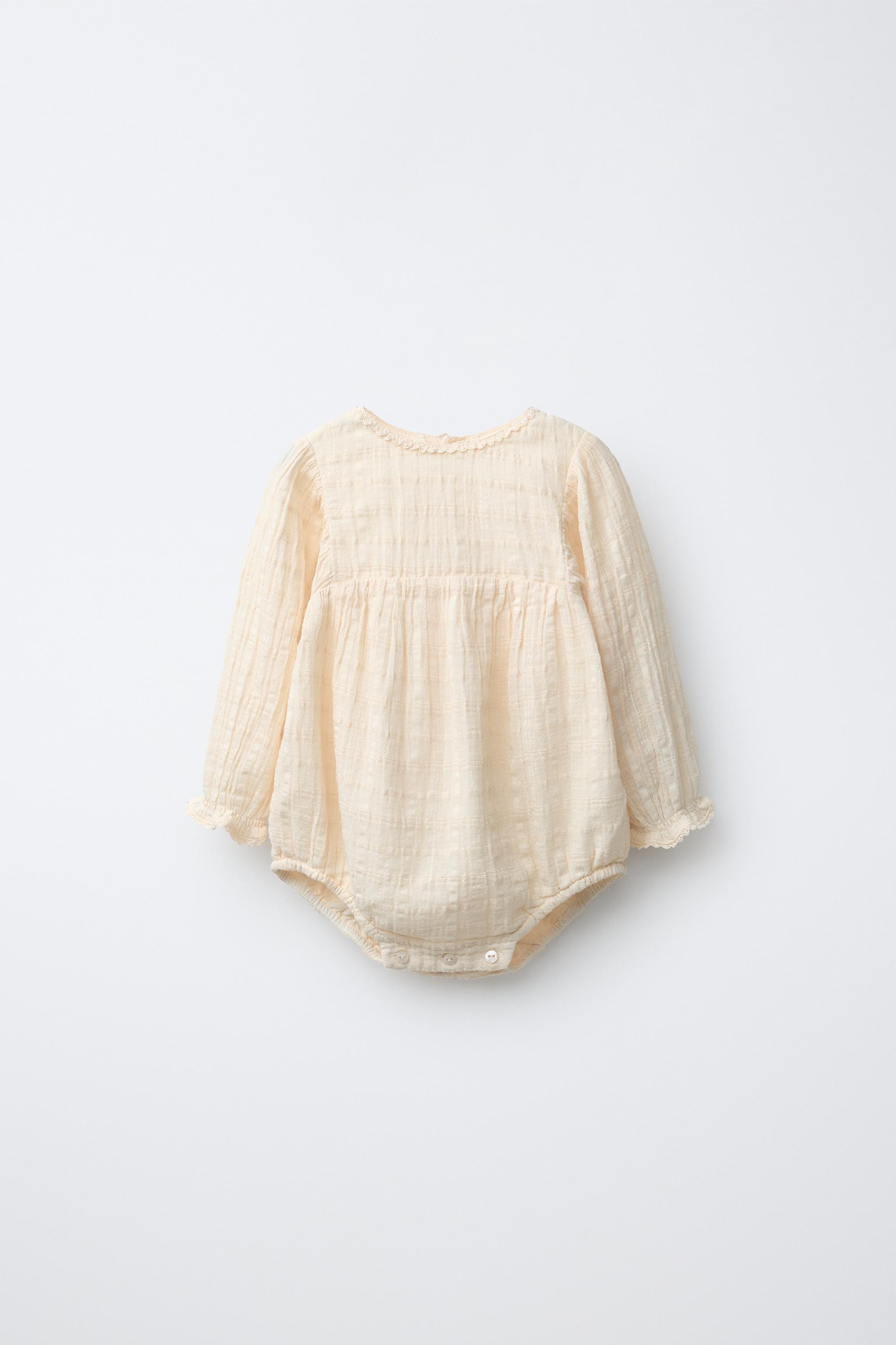 テクスチャ ジャンプスーツ - エクリュ | ZARA Japan / 日本