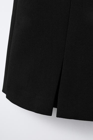BELTED BERMUDA SKORT - Black by Zara - Image 3