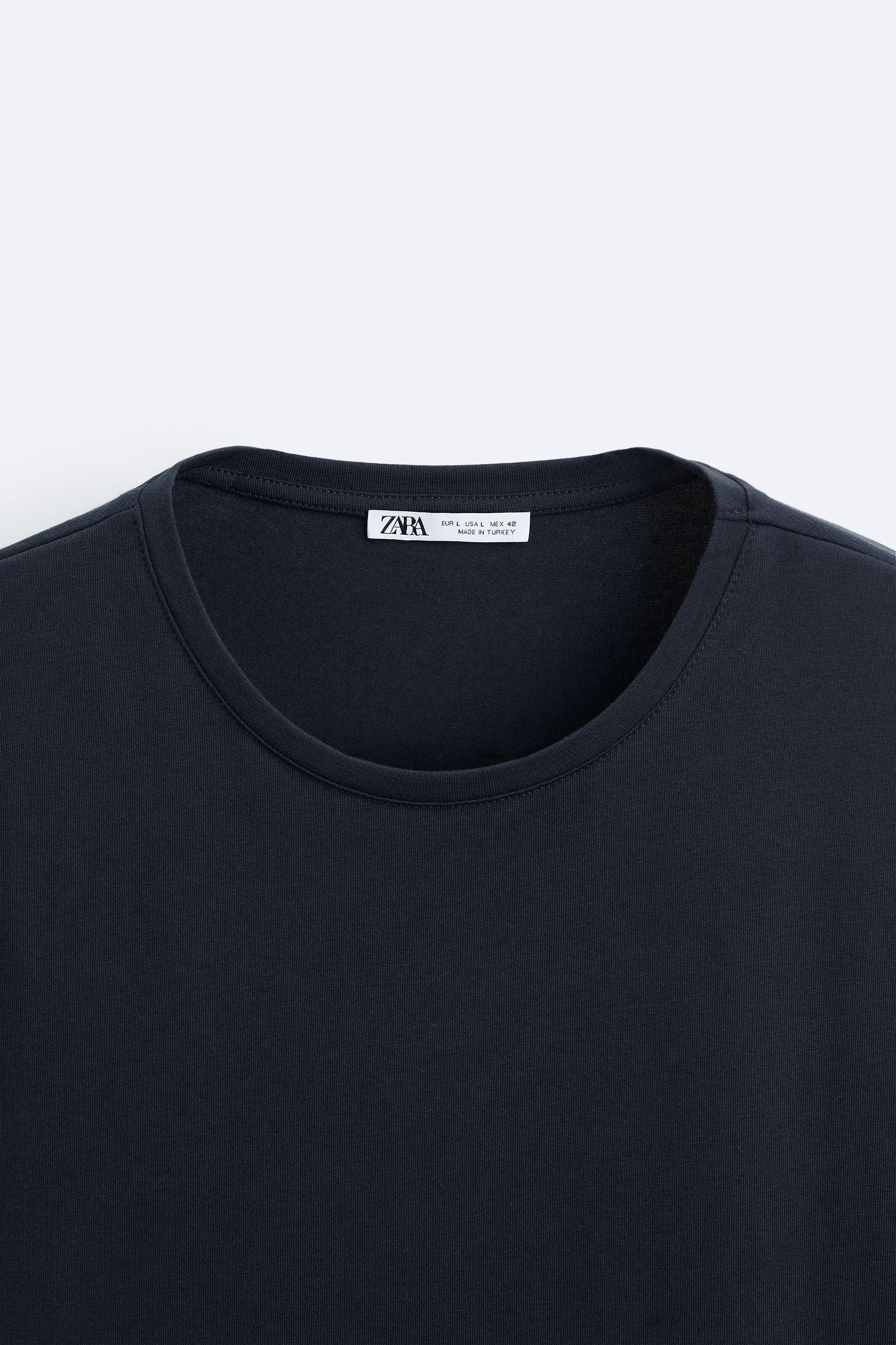 ベーシック SLIM FIT Ｔシャツ - ブラック | ZARA Japan / 日本