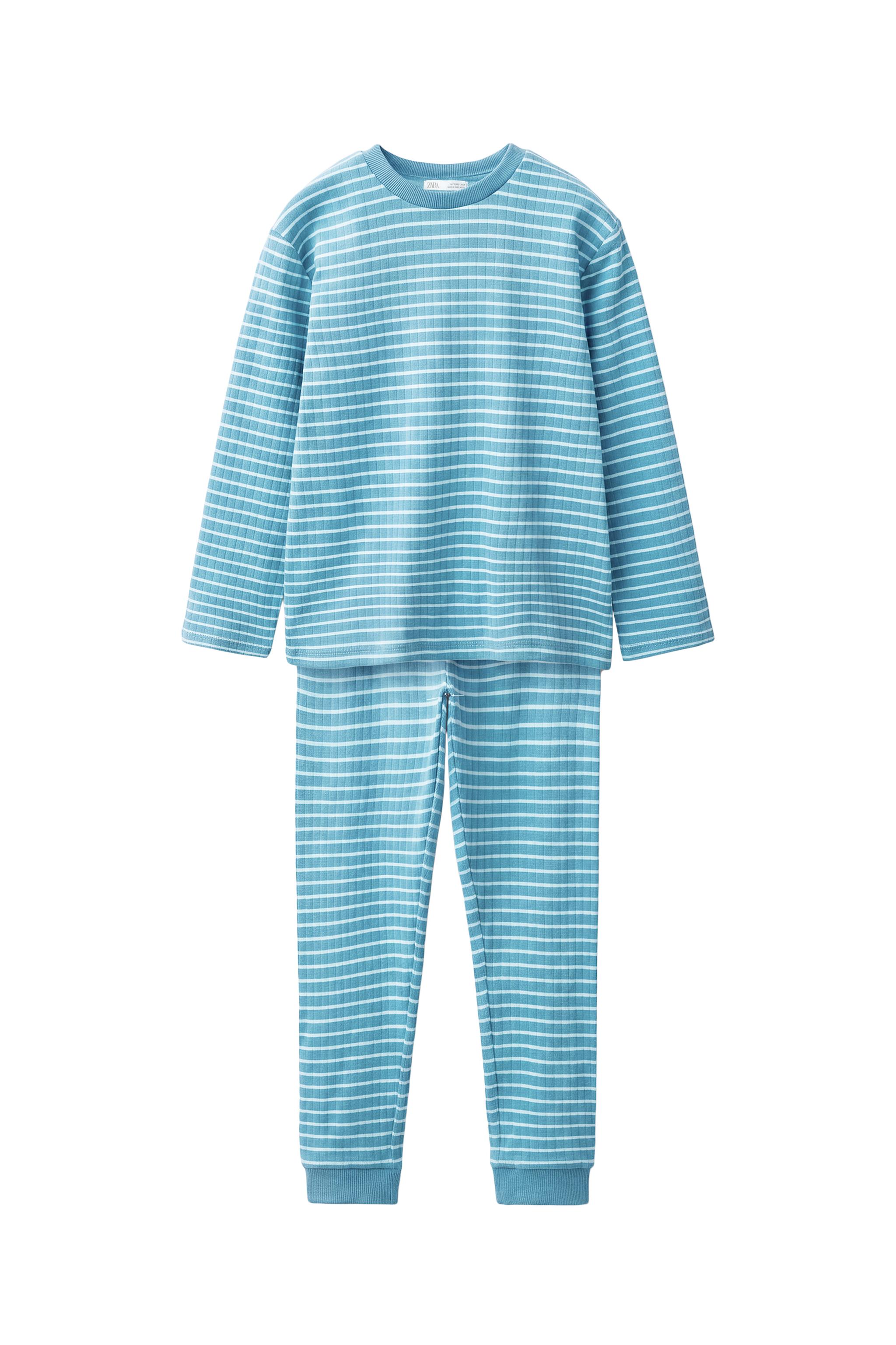 ストライプ柄パジャマ（6〜14歳向け） - ブルー | ZARA Japan / 日本