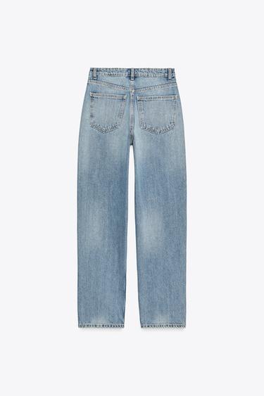 JEAN TRF MOM FIT TAILLE HAUTE - Bleu clair de Zara - Image 8