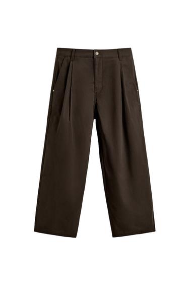 WIDE FIT CHINO PANTS