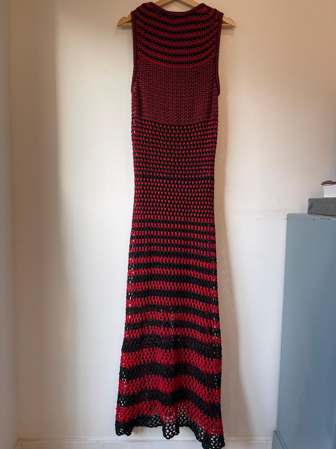 LONG STRIPED DRESS - Image 2