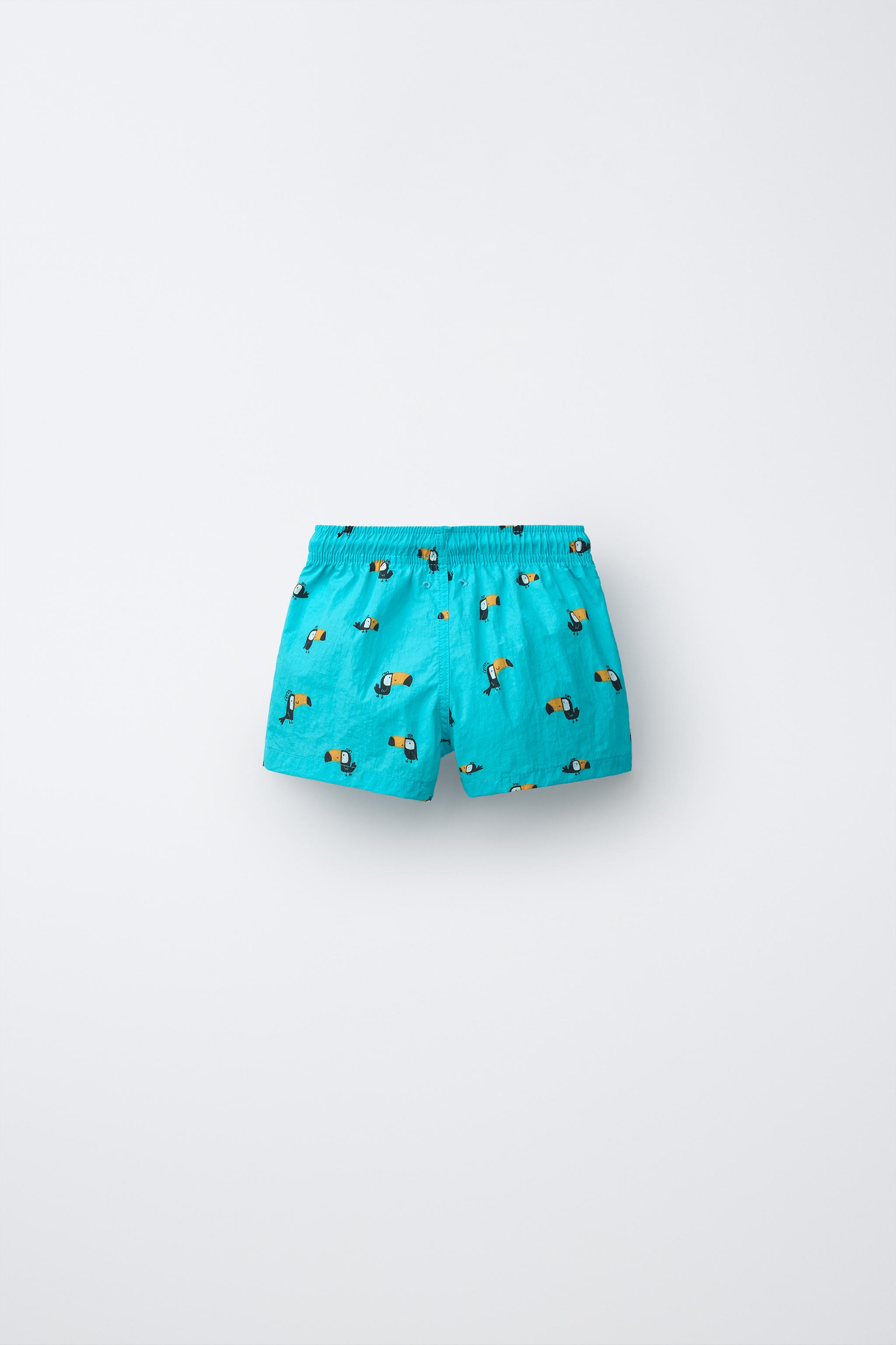 2-6 YEARS / TOUCAN SWIM SHORTS
