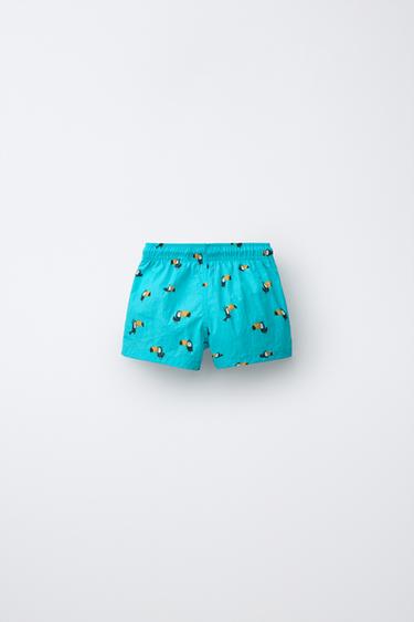 2-6 ANS/ SHORT DE BAIN TOUCANS - Turquoise de Zara - Image 1