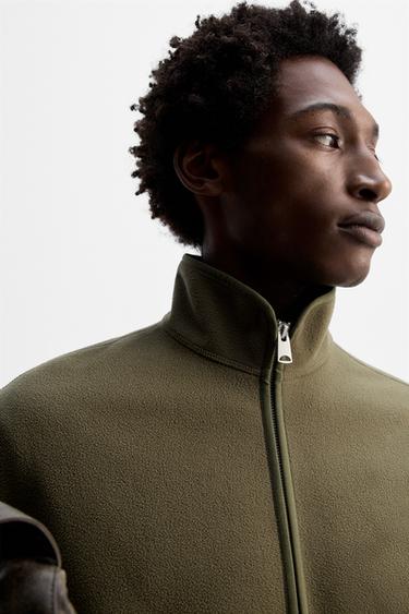 SURCHEMISE POLAIRE - Marron / Vert de Zara - Image 6