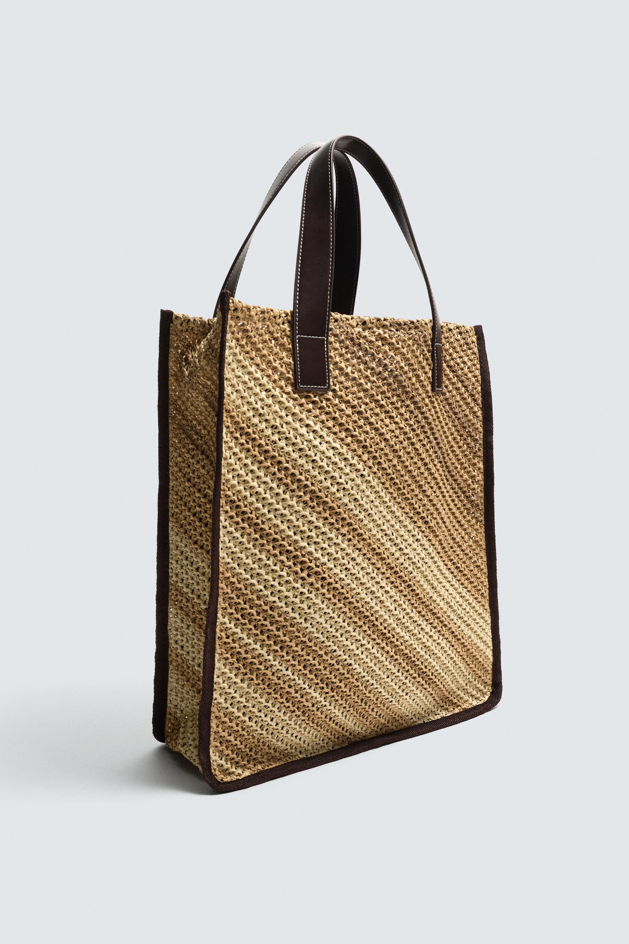 WOVEN SHOPPER BAG