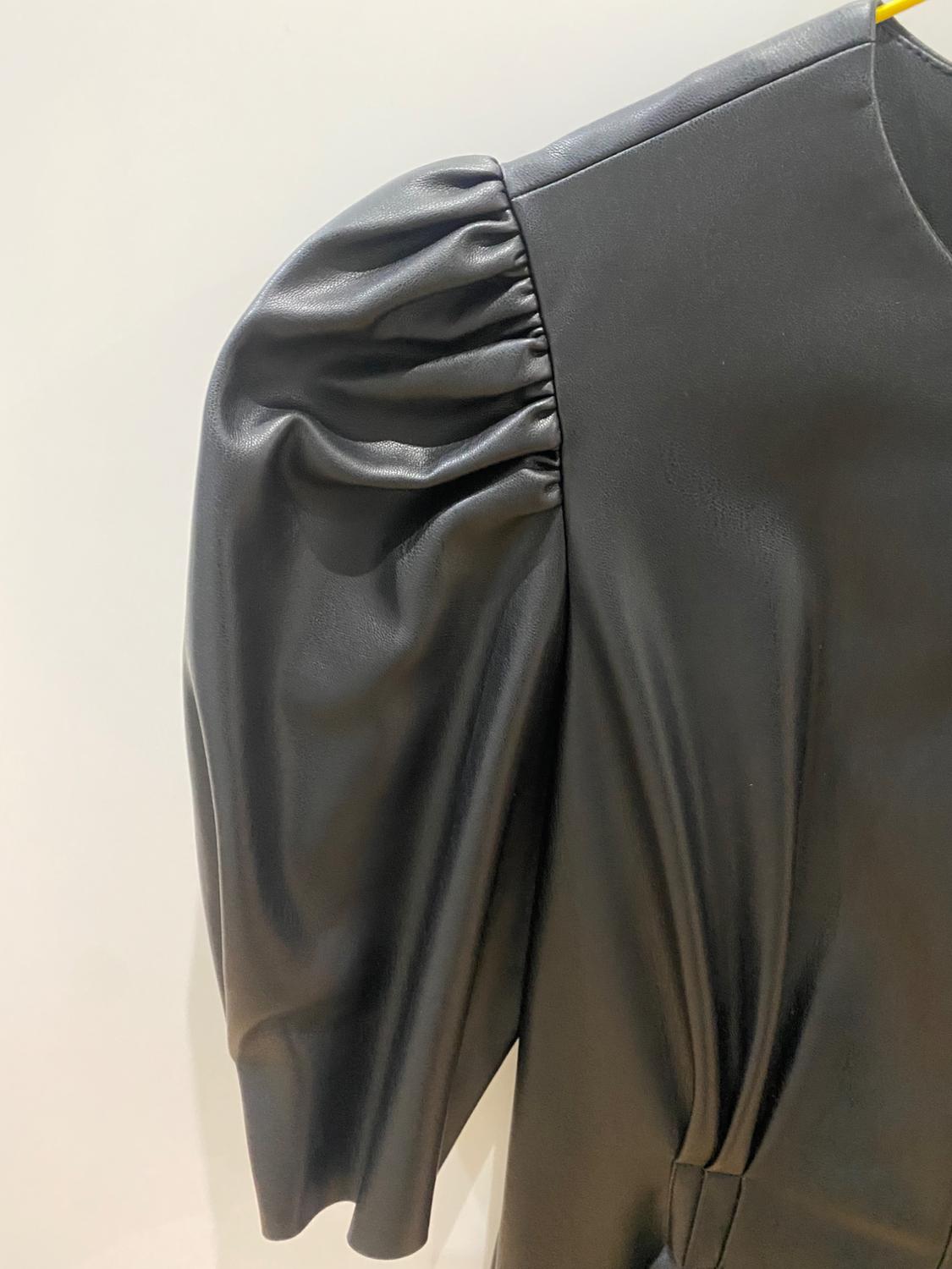 FAUX LEATHER DRESS - Image 3
