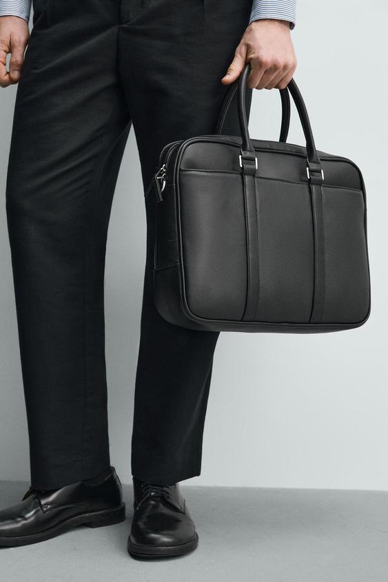 TEXTURED BRIEFCASE