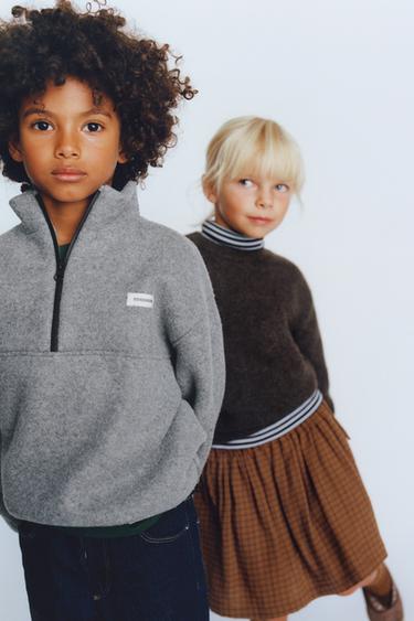 STRIPED TURTLENECK T-SHIRT BENSIMON ® X ZARA - Sky blue by Zara
