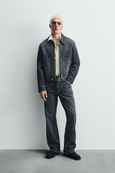 FLARE FIT JEANS LIMITED EDITION - Blue by Zara