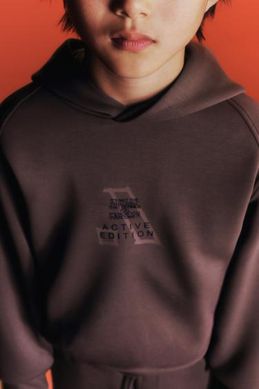SPORTY HOODIE - GARNET by Zara - Image 4