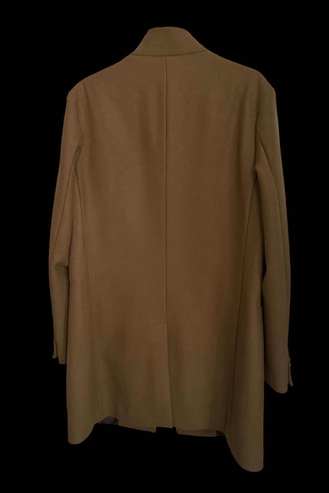 MEN PLAIN OVERCOAT WOOL MIX - Image 3
