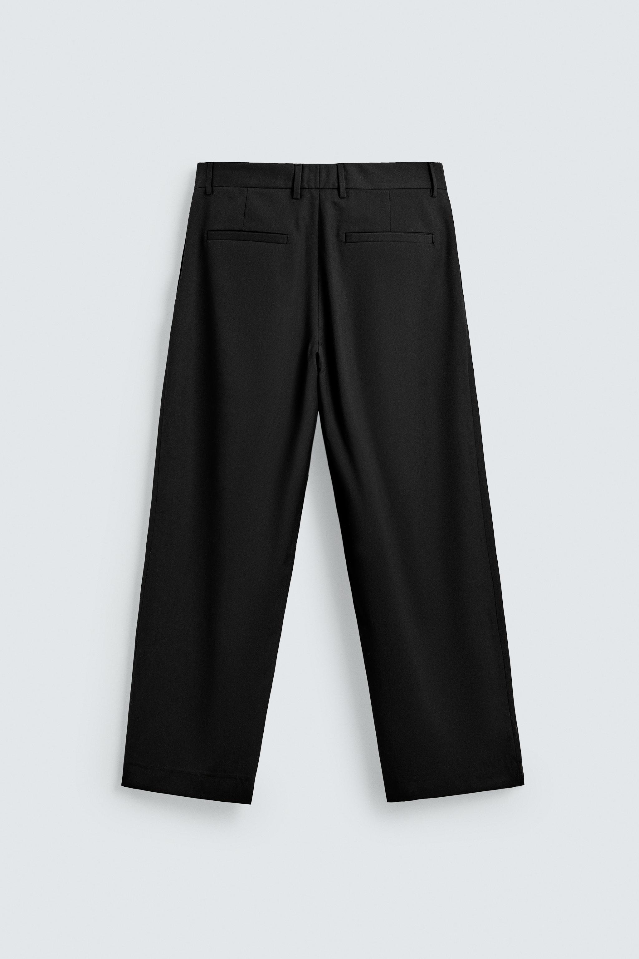 ウールプリーツパンツ - エクリュ | ZARA Japan / 日本