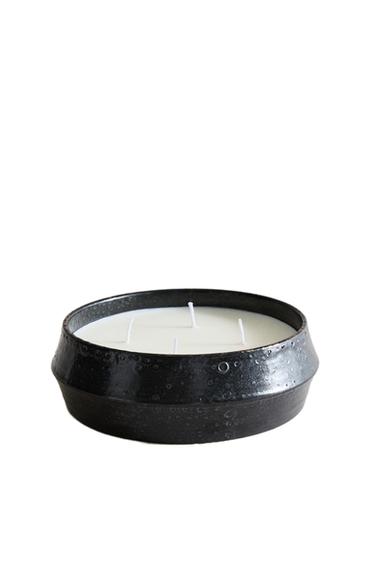 (780 G) BOUGIE PARFUMÉE AMBER VANILLA - pierre de Zara