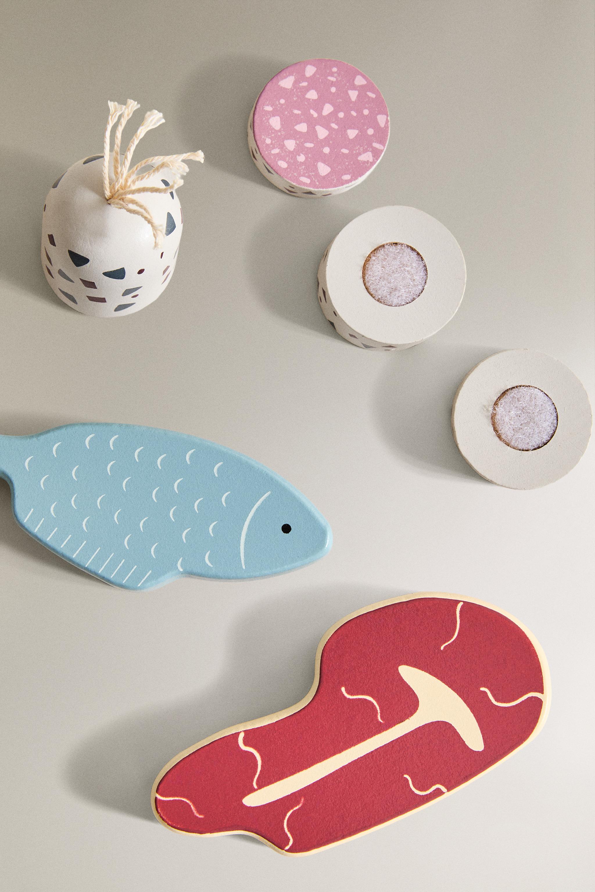 KIDS' TOY SHOPPING FOOD SET — Multicolored (alternate view)